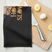 Hocus Slowcus Sloth liebt Halloween-Kostümtee E Geschirrtuch (Viertel Falte)