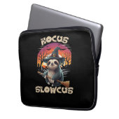 Hocus Slowcus Sloth liebt Halloween-Kostümtee E Laptopschutzhülle (Vorderseite Links)