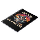 Hocus Slowcus Sloth liebt Halloween-Kostümtee E Notizblock (Linke Seite)