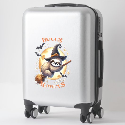 Hocus Slowcus Witch Sloth Aufkleber (Koffer)