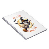 Hocus Slowcus Witch Sloth Notizblock (Rechte Seite)