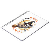 Hocus Slowcus Witch Sloth Notizblock (Linke Seite)