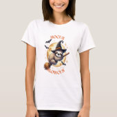 Hocus Slowcus Witch Sloth T-Shirt (Vorderseite)
