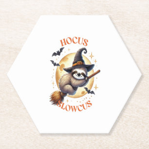 Hocus Slowcus Witch Sloth Untersetzer