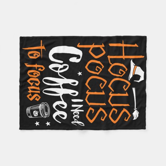 Hocuss Pocus Diy Halloween-Kostüm Fleecedecke (Vorderseite (Horizontal))