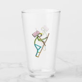 Hod Carrier Stickman Glas (Vorderseite)