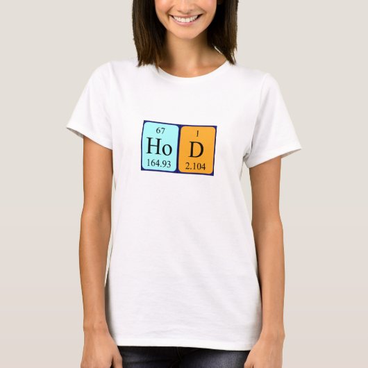 HoD Periodenwörterbuch-Shirt T-Shirt (Vorderseite)
