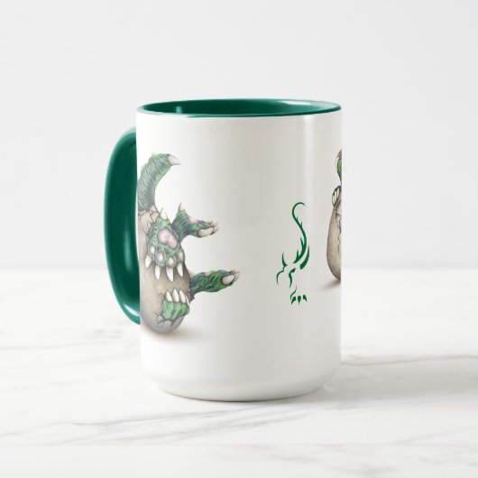 Hodag Babies Tasse (Vorderseite Links)