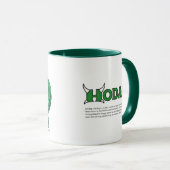 Hodag Definition Tasse (VorderseiteRechts)