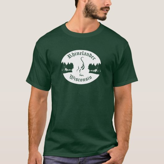Hodag. Rhinelander, Wisconsin T-Shirt (Vorderseite)