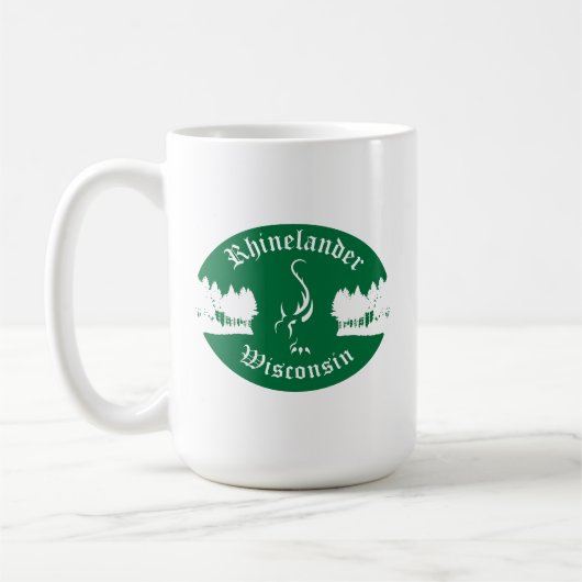 Hodag, Rhinelander, Wisconsin Tasse (Links)