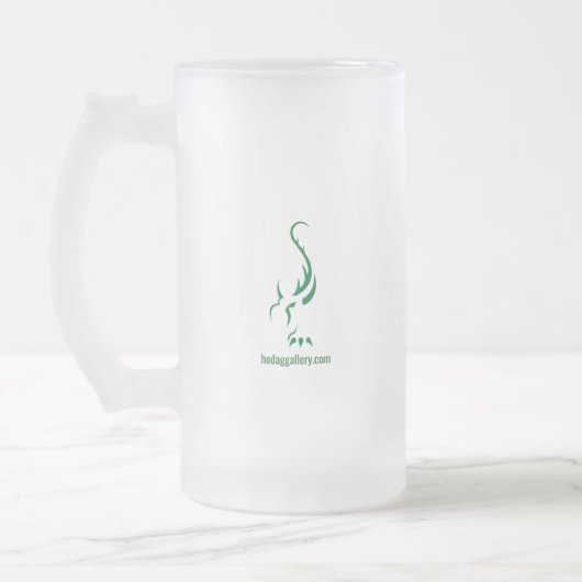 Hodag Stien Mattglas Bierglas (Links)