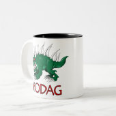 Hodag Zweifarbige Tasse (Vorderseite Links)