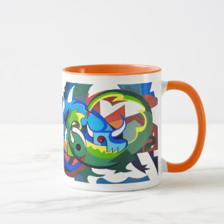 Hodags 8, Fun picasso inspiriert Hodag Moderne Kun Tasse