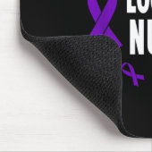 Hodenkrebs-Bewusstsein Hodenentfernung Mousepad (Ecke)