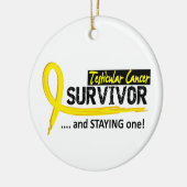 Hodenkrebs des Überlebend-8 Keramikornament (Links)