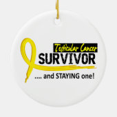 Hodenkrebs des Überlebend-8 Keramikornament (Hinten)