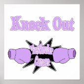 Hodenkrebs Poster (Vorne)