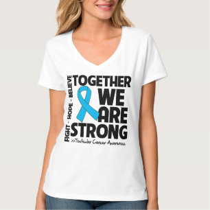 Hodenkrebs zusammen sind wir starke v2 T-Shirt
