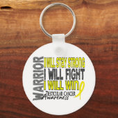 Hodenkrebserkrankung Schlüsselanhänger (Vorderseite)