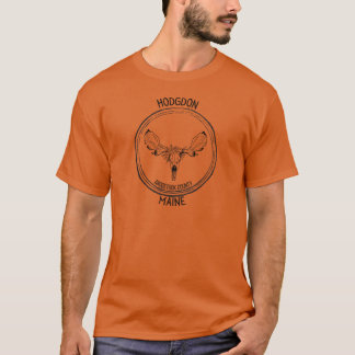 Hodgdon Maine Moose Skull T-Shirt