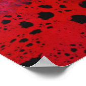 Hodge Podge Floral Abstrakt Poster (Ecke)