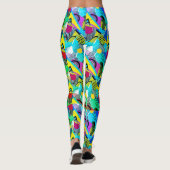 Hodge Podge of Color and Pattern Leggings (Rückseite)