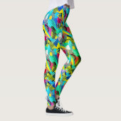 Hodge Podge of Color and Pattern Leggings (Rechts)
