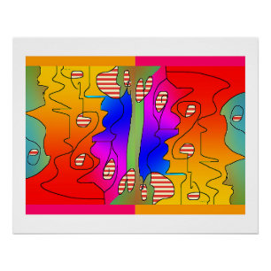 Hodge Podge Wall Art Poster