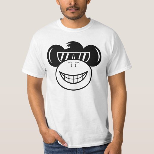 Hodgemonkey T - Shirt (weiß) (Vorderseite)