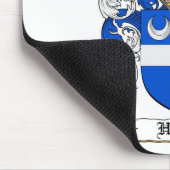 HODGES FAMILIENWAPPEN - HODGES WAPPEN MOUSEPAD (Ecke)