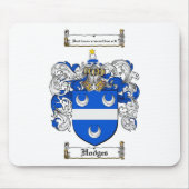 HODGES FAMILIENWAPPEN - HODGES WAPPEN MOUSEPAD (Vorne)