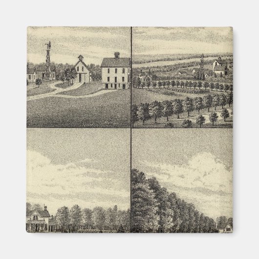 Hodges Zuhause, Nebraska Magnet (Vorne)