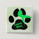 Hodgkins Lymphom Cancer Awareness Button (Vorderseite)