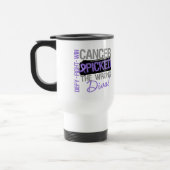 Hodgkins Lymphom-Krebs wählte die falsche Diva aus Reisebecher (Links)