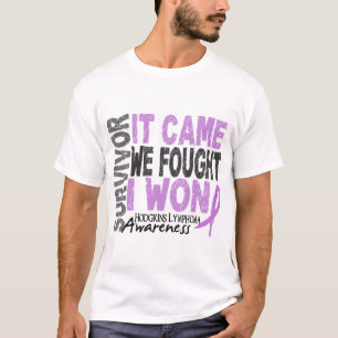 Hodgkins Lymphom-Überlebender, den es wir kam, T-Shirt