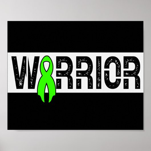 Hodgkins Lymphom Warrior Cancer Awareness Support Poster (Vorne)