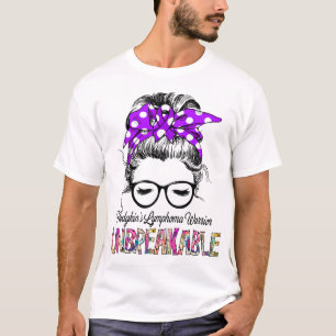 Hodgkin's Lymphoma Awareness Ribbon Unterstützunge T-Shirt