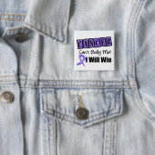 Hodgkins Lymphoma Cant Bulle Ich werde gewinnen Button (Beispiel)