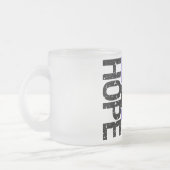 Hodgkin's Lymphoma HOPE LIEBE FAITH Mattglastasse (Links)