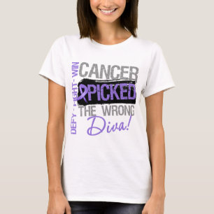 Hodgkins Lymphomkrebs hat die falsche Diva gefunde T-Shirt