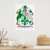 Hodgkinson-Familienwappen Poster (Küche)