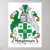 Hodgkinson-Familienwappen Poster (Vorne)