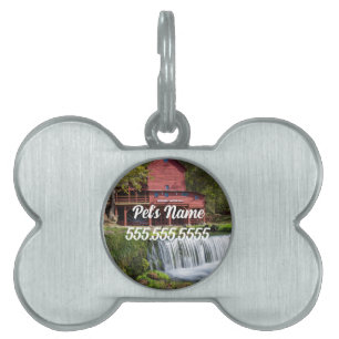 Hodgson Mill Landscape Pet ID Tag Tiermarke