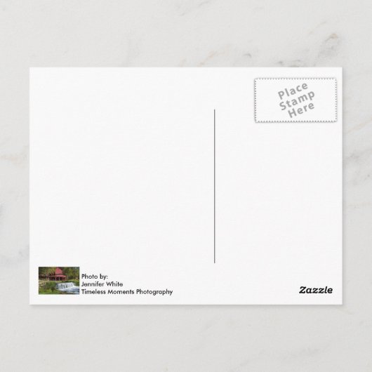 Hodgson Mill Landscape Postkarte (Rückseite)