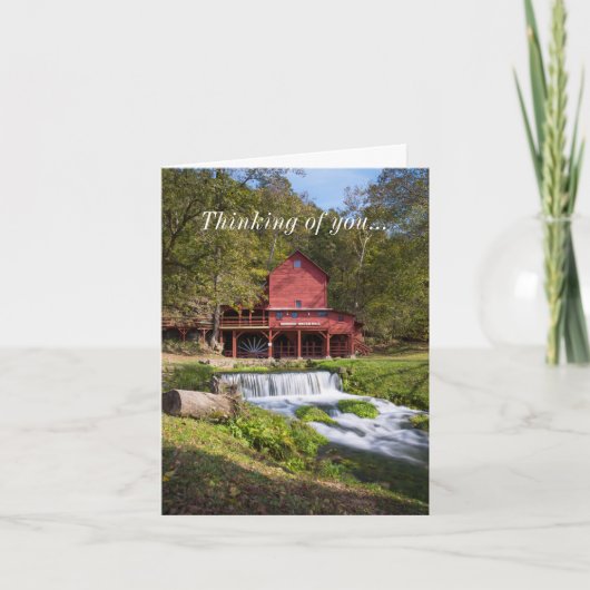 Hodgson Mill Portrait Denken Sie an Ihre Karte (Vorderseite)