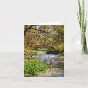 Hodgson Spring Flow Denken Sie an Ihre Karte