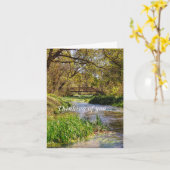 Hodgson Spring Flow Denken Sie an Ihre Karte (Gelbe Blume)
