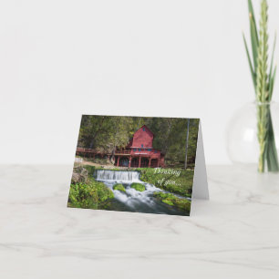 Hodgson Water Mill Landschaft Denken Sie an Ihre K Karte