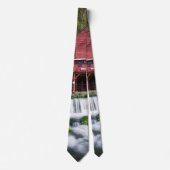 Hodgson Water Mill Landschaft Neck Tie Krawatte (Vorderseite)